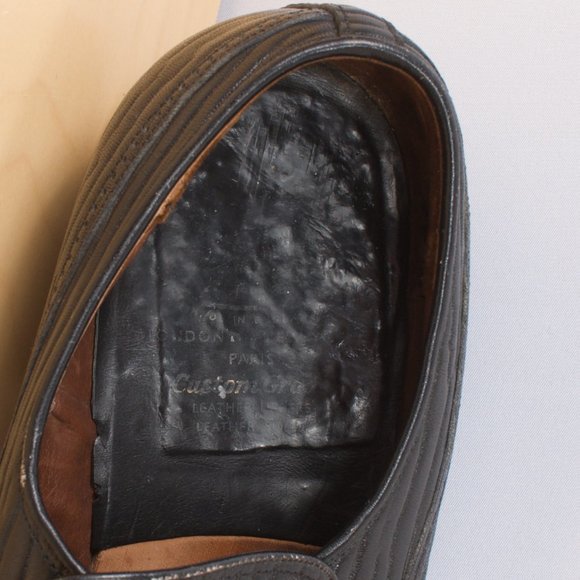 [SOLD] VTG Church's Men's Seal Loafer 7.5UK/8.5US Black 🇬🇧 Made in England - Picture 5 of 8